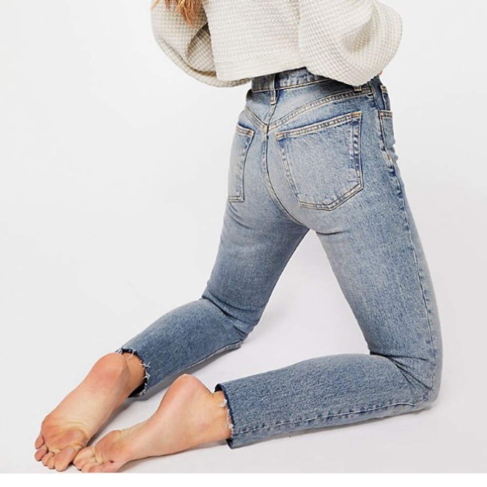 Free People Stella High Rise Jeans